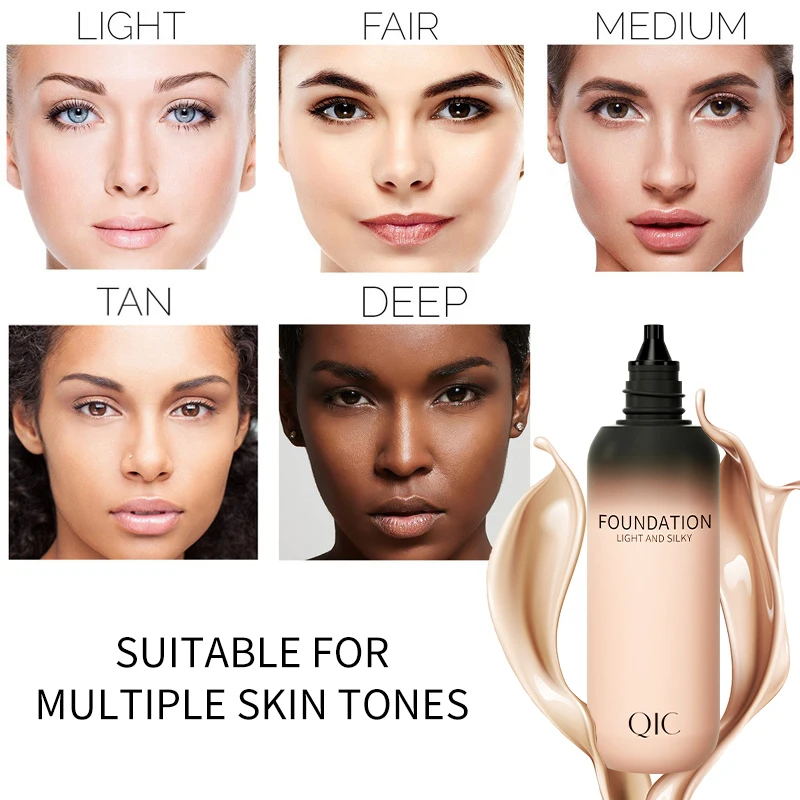 Matte Foundation Cream Concealer Full Coverage Moisturizing Face Dark Circle Liquid Long-lasting Eye Corrector Primer Makeup - Image 5