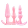 Silicone Anal Beads Prostate Massage Jelly Toys Adult Butt Plug Sex Toys for Women Erotic Products Sex Shop